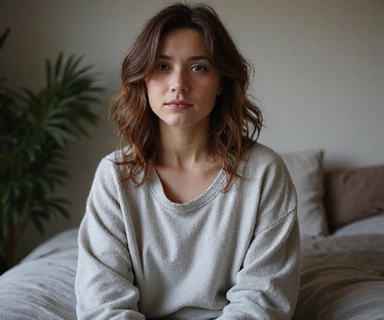 Foto anonima di una persona prima di un percorso nutrizionale, focus sulla vitalità